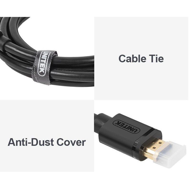 Cáp HDMI To HDMI 1.5m 1.4 4K 3D UNITEK Y-C137M