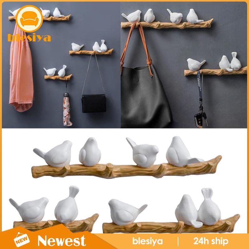 Set 2 Móc Treo Đồ Hình Chú Chim 3D Dễ Thương