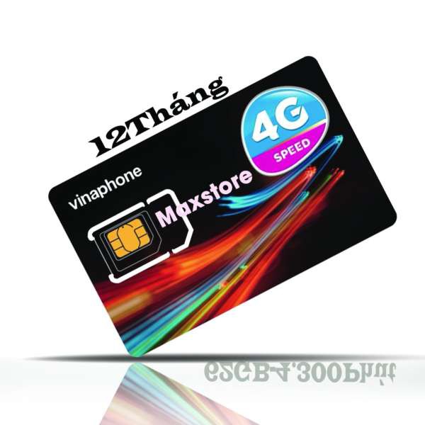 SIM 4G VINAPHONE VD89, D60G,VD149 TRỌN GÓI 12 THÁNG - 4GB/NGÀY - 120GB/THÁNG DATA TỐC ĐỘ CAO