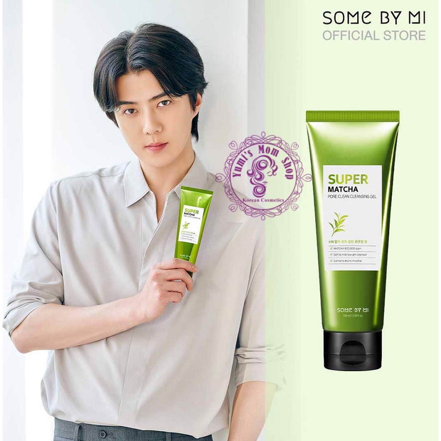 Sữa rửa mặt Some By Mi Super Matcha Pore Clean Cleansing Gel 100ml