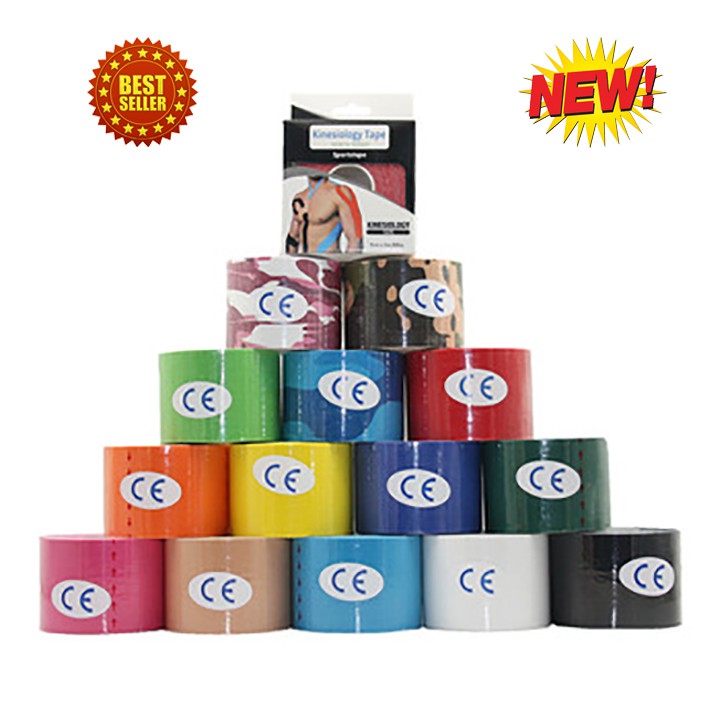 BĂNG DÁN CƠ KINESIOLOGY TAPE KHÔNG THẤM NƯỚC
