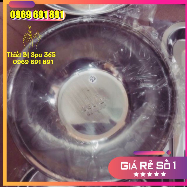 Bát inox size 22cm bền đẹp , không han gỉ