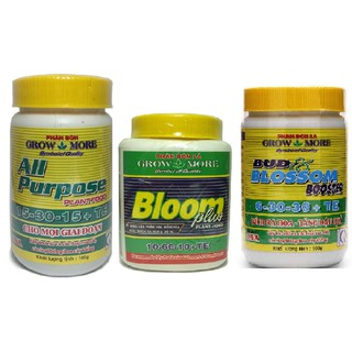 Set 3 lọ phân bón lá Growmore tăng cường phát triển mạnh bộ rễ, kích ra hoa nhiều cho cây trồng