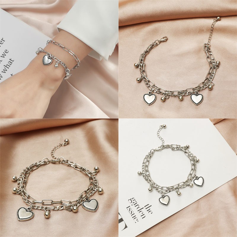 Vòng Tay Đính Hạt Tròn Phong Cách Hiphop Cổ Điển Cá Tính