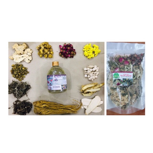 COMBO BỘT RỬA MẶT & XÔNG MẶT THẢO MỘC CAO CẤP HANDMADE