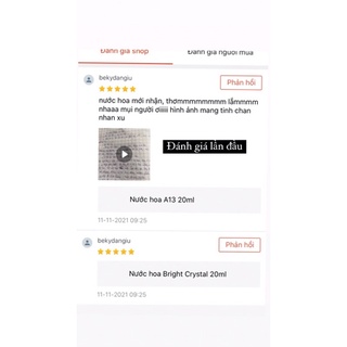 Nước hoa Bright Crystal 20ml