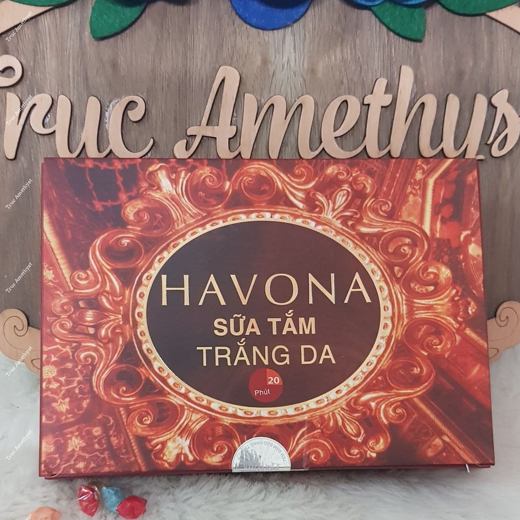 SỮA TẮM TRẮNG HAVONA 20 PHÚT