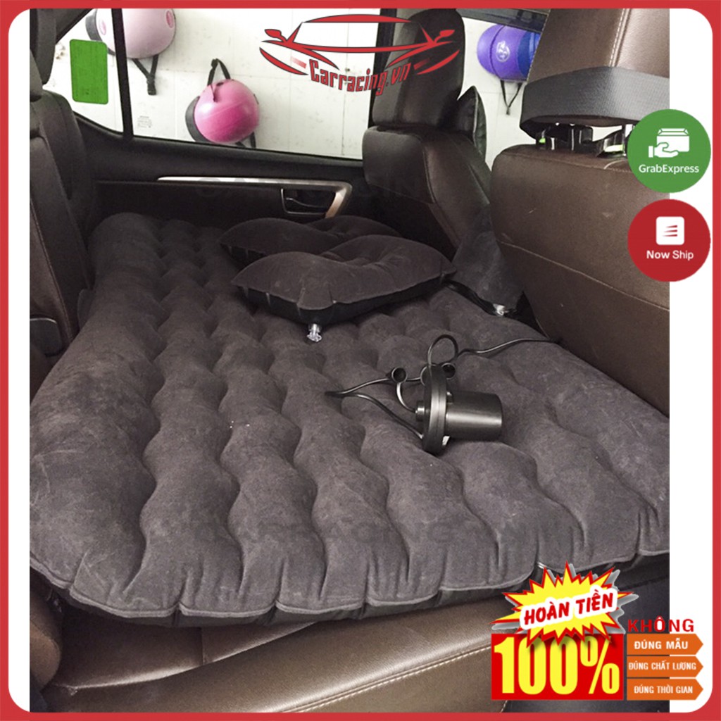 Nệm Hơi Ô TÔ CARRACING Đệm Hơi Xe Ô TÔ ⚡ Chân Rời Cao Cấp ⚡ DÀY LOẠI 1⚡ Xe hơi 4 5 7 chỗ , TẶNG bơm điện 12V và 2 gối | BigBuy360 - bigbuy360.vn