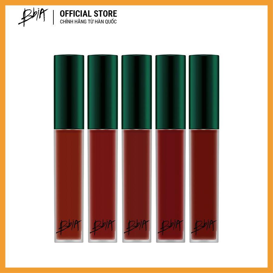 [CHÍNH HÃNG] Son kem lì Bbia Last Velvet Lip Tint ASIA EDITION 5g (5 Màu)