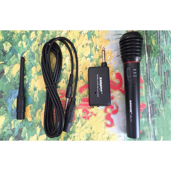 Micro Karaoke SHURE MA-210 Không Dây