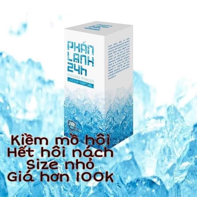 Phấn lạnh Zn nhỏ  Trị hôi nách hôi chân