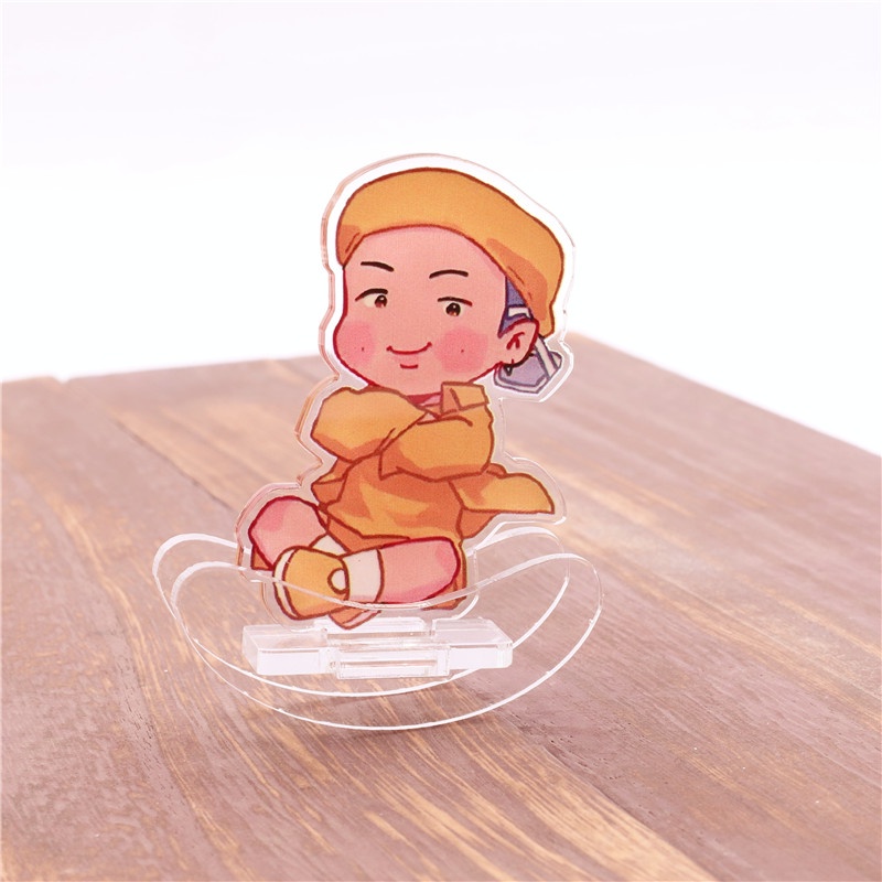 Mô hình lật đật lắc lư acrylic BTS Bangtan Boys Jin Suga J Hope Rm Jimin V Jungkook chibi KPOP