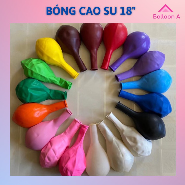 50 quả bóng bay cao su 18 inch