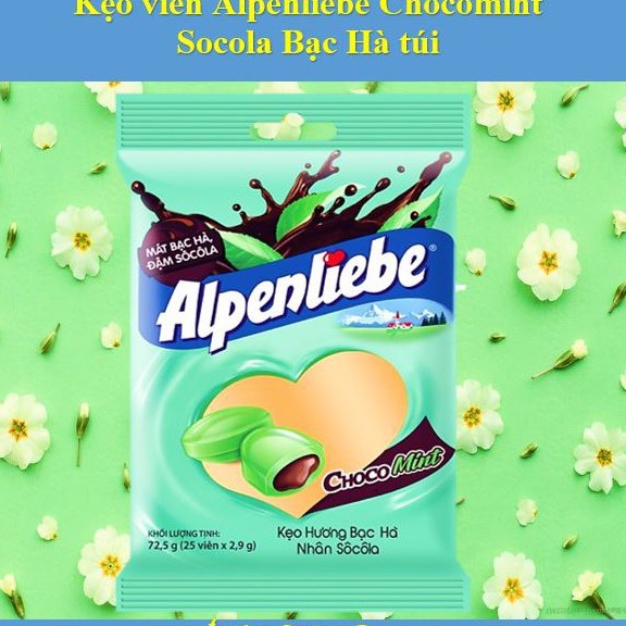 [MỚI NHẤT] Kẹo Alpenlibe gói viên rời 110 viên.