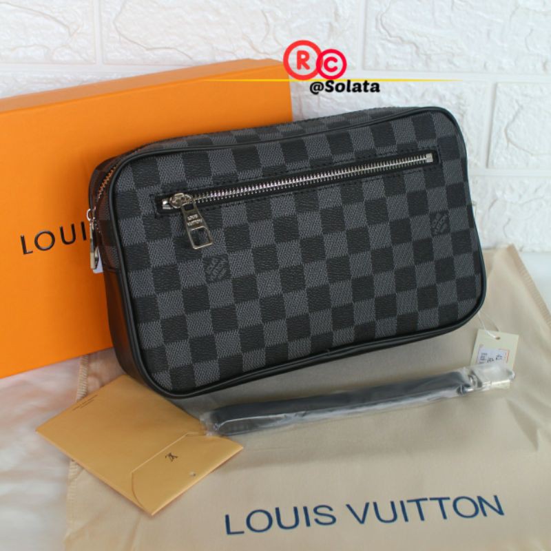 Louis Vuitton Ví Cầm Tay Lv Thời Trang Cao Cấp Cho Nam Nữ