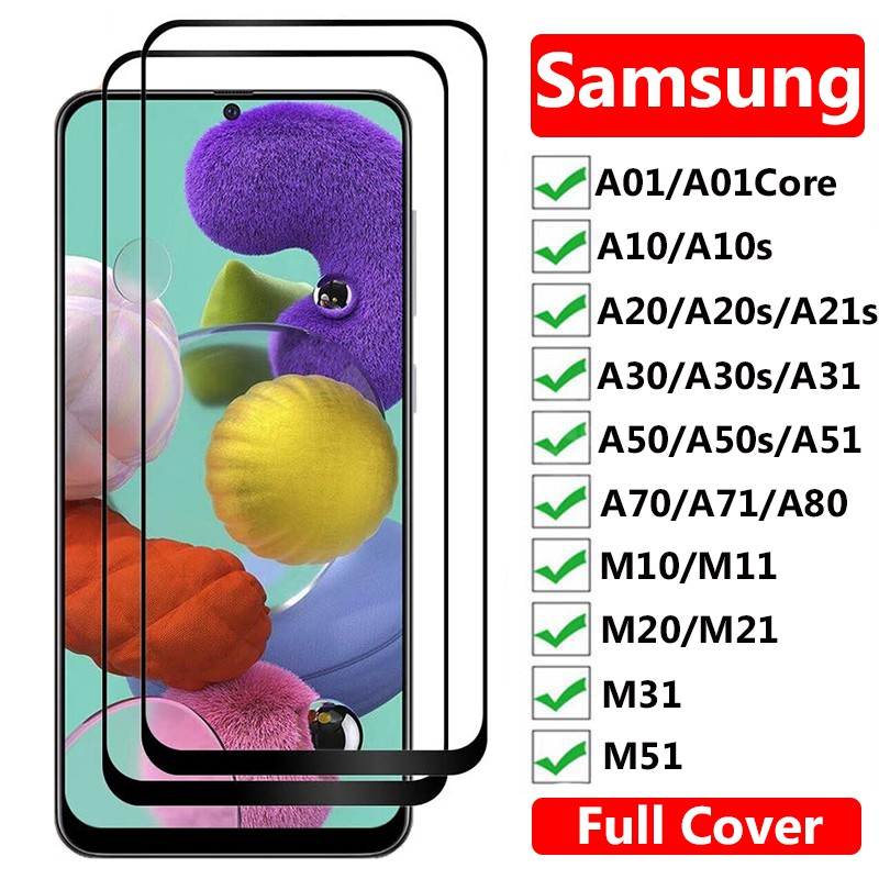 Kính Cường Lực Cho Samsung Galaxy A01 / 01Core / 02S / 10 / 10S / 11 / 12 / 20 / 21S / 30 / 32 / 32 / 5G / 42 / 30S / 50 / 50S / 51 / 52 / 70 / 7