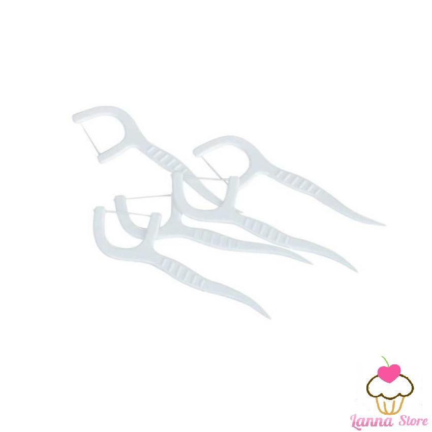 Tăm kẽ chỉ nha khoa chất lượng Bịch 50 cây/90 cây làm sạch răng kẻ răng - Nhật Bản