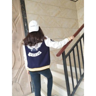 [ẢNH THẬT] ÁO BOMBER MLB NY [FULL BOX BILL]  MÀU VÀNG | BigBuy360 - bigbuy360.vn