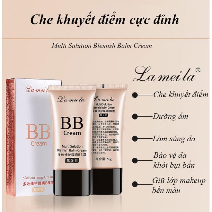 Bộ trang điểm nâng cao LAMEILA 9 món Kem BB, Phấn phủ, Phấn mắt, Mascara, Chì kẻ mày, Kẻ mắt, Son kem, Mút Tán, Kích mí | BigBuy360 - bigbuy360.vn
