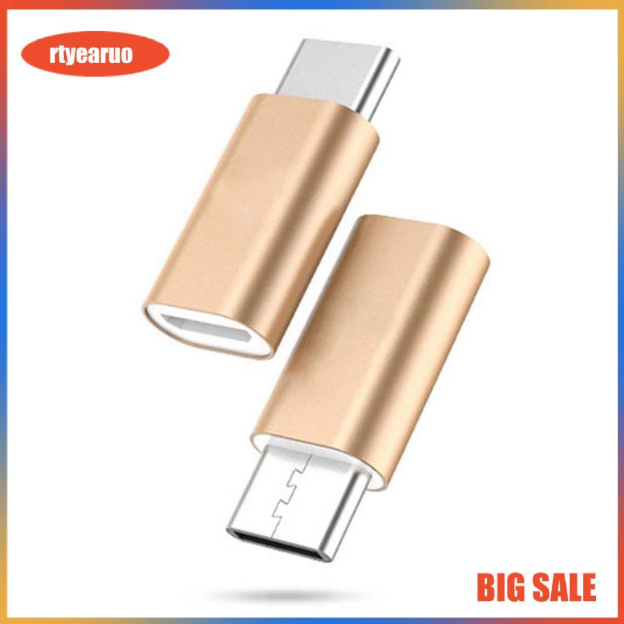 Đầu chuyển đổi cổng Micro USB sang Type-C tiện ích cho điện thoại Android Huawei Xiaomi Samsung OPPO