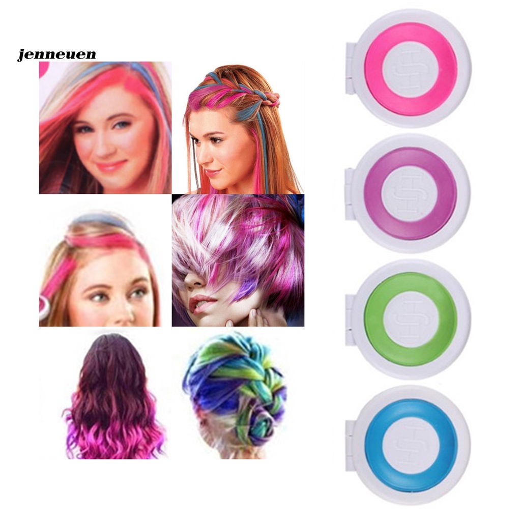 [Hàng mới về] Phấn nhuộm màu tóc tạm thời nhẹ nhàng mềm mịn chất lượng cao