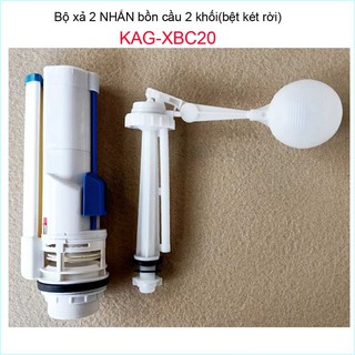 BỘ XẢ BỒN CẦU 2 NÚT NHẤN KAG-XBC20