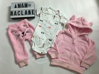 Set 3 chi tiết bé trai bé gái Carter