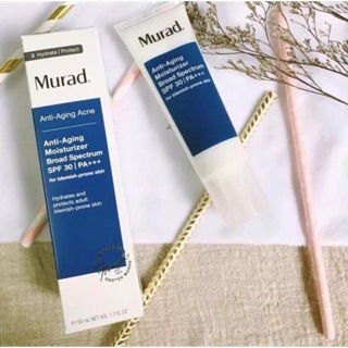 [SALE SỐC] Kem dưỡng & Chống nắng cho da mụn lão hoá Murad ANTI-AGING MOISTURIZER BROAD SPECTRUM SPF 30 PA+++
