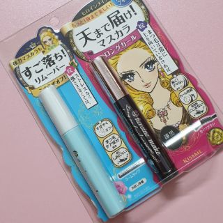 Sét đôi Mascara + tẩy trang mascar Kiss me nhật bản