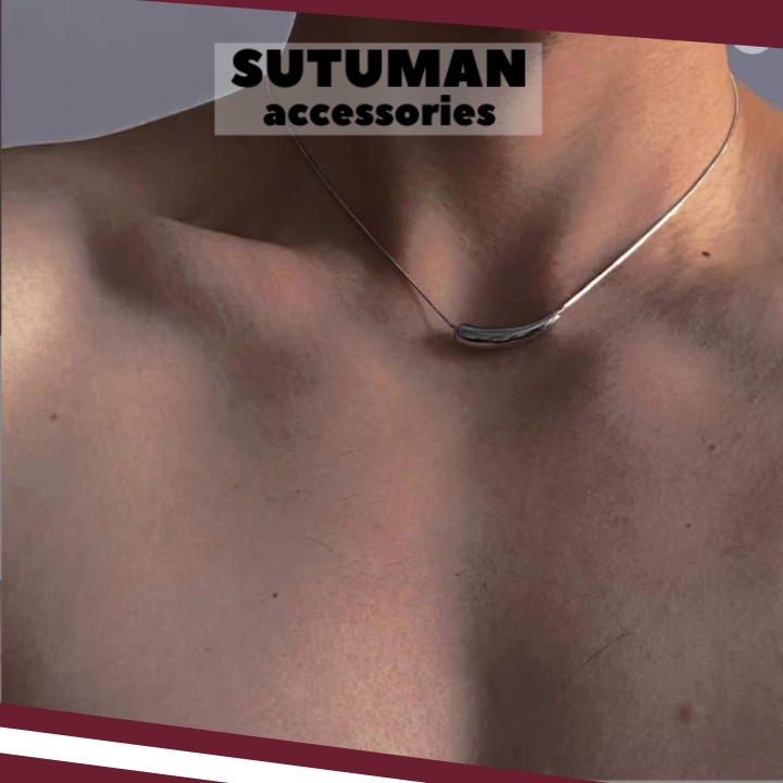 Dây chuyền tâm chỉ mặt dây hình cà tím nhỏ style Hàn Quốc đơn giản trẻ trung SuTuVN Thế giới phụ kiện thời trang