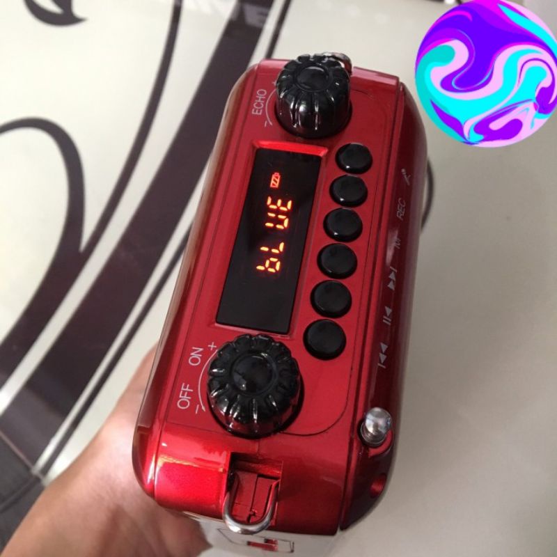 Máy Trợ Giảng Loa Trợ Giảng Không Dây Shuae SM-919 Có Blutooth