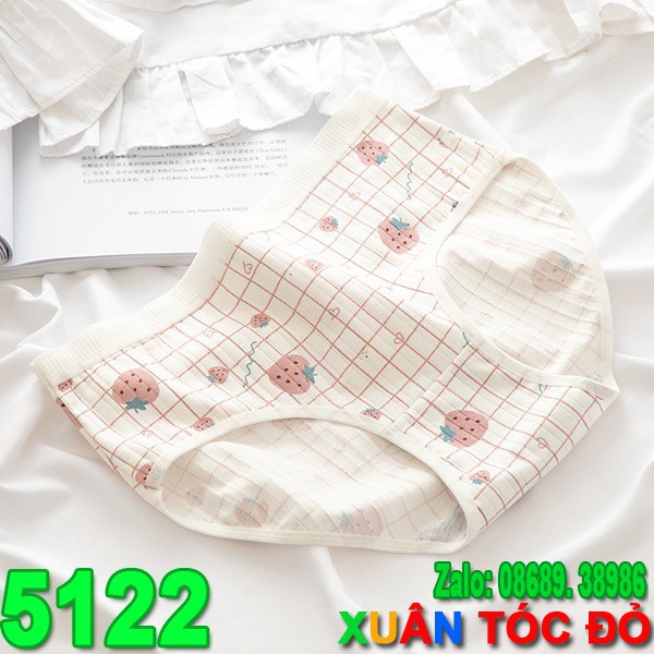 SỈ ZALO RẺ HƠN NHIỀU_ Quần Lót 5 Kiểu Dâu Tây Mới Cực Đáng Yêu 5122 | BigBuy360 - bigbuy360.vn