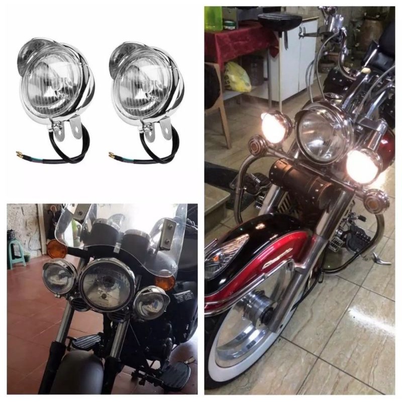 Đèn cảng trợ sáng moto