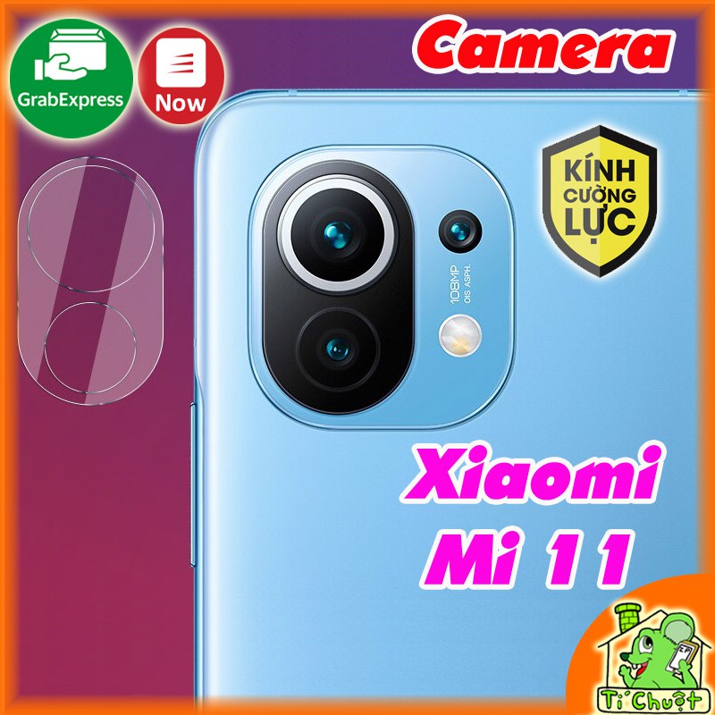 [Ảnh Thật] Kính Cường Lực chống trầy Camera Xiaomi Mi 11