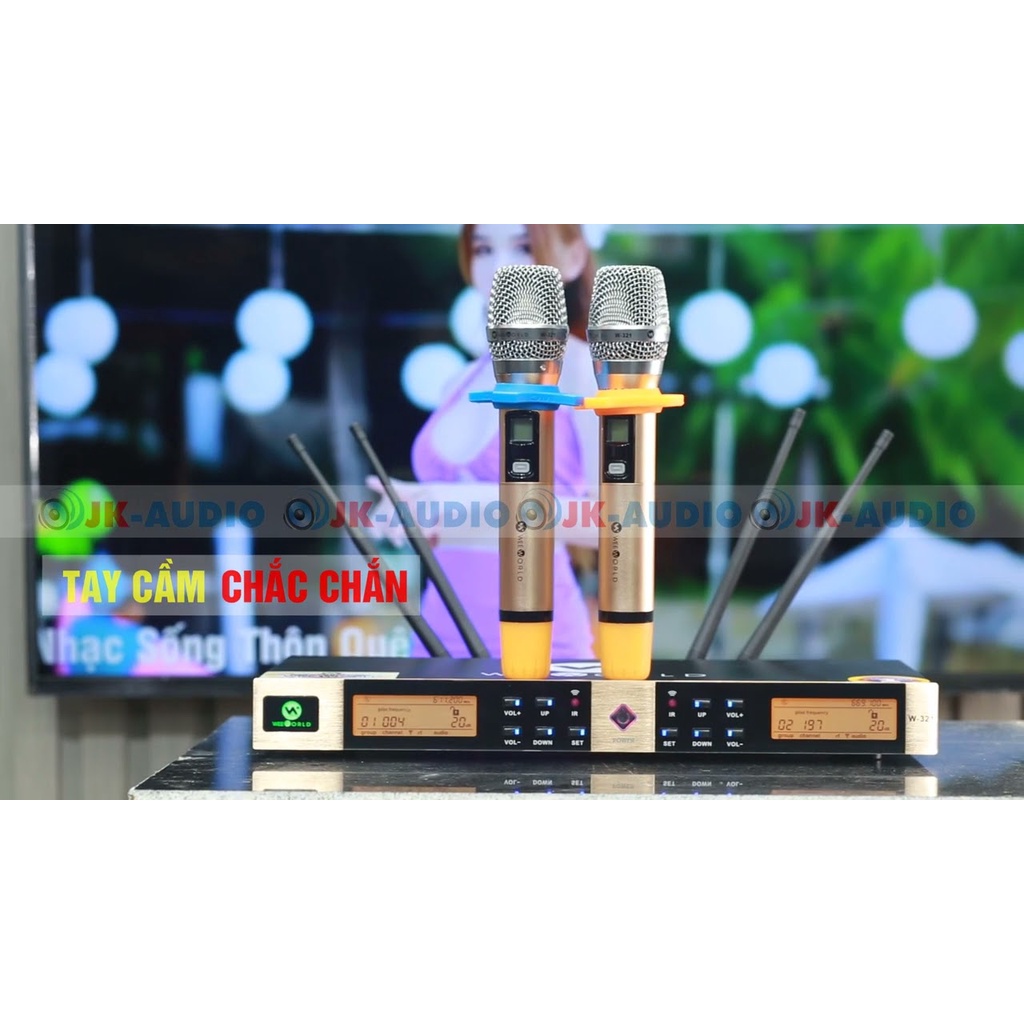 Mic không dây cao cấp Weeworld  W-321