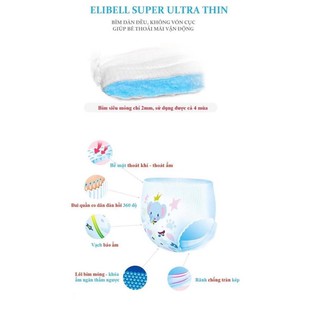 Miếng thử bỉm ELIBELL Nga S1/M1/L1/XL1/XXL1