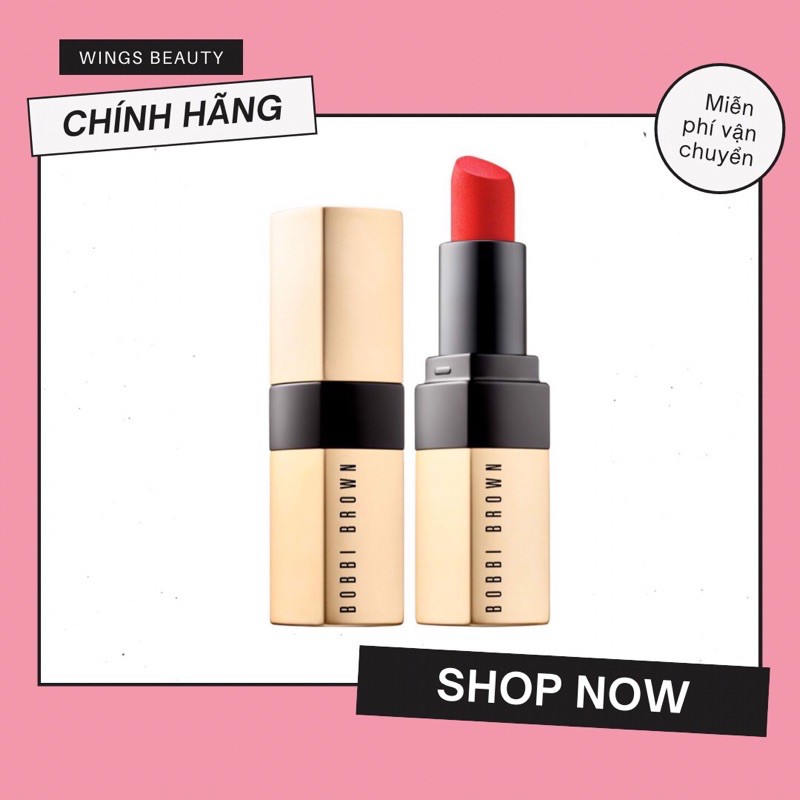 MUA 1 TẶNG 1 - Son thỏi lì BOBBI BROWN Luxe Matte Lip Color