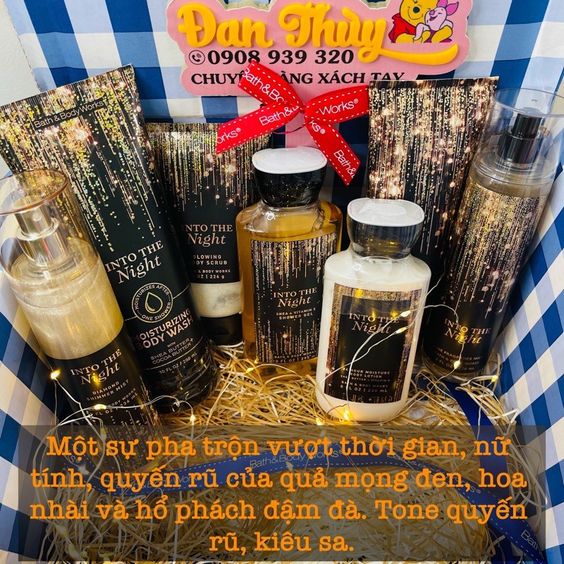 BATH BODY WORKS (US Authentic) - Dưỡng toàn thân Into the Night