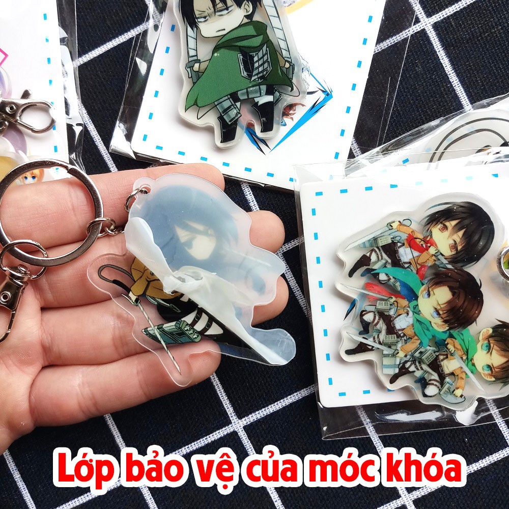 Móc Khóa Anime Attack On Titan (Loại 3)