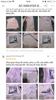 FREESHIP 50k - ÁO SWEATER BTS HỒNG SO CUTE