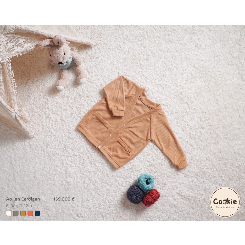 [Cookie 2022] Áo khoác len Cardigan cho bé