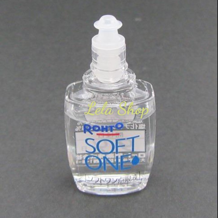 Nước Nhỏ Mắt Nhân Tạo Rohto Soft One Nhật Bản (Hộp 4 Lọ Mỗi Lọ 5Ml)