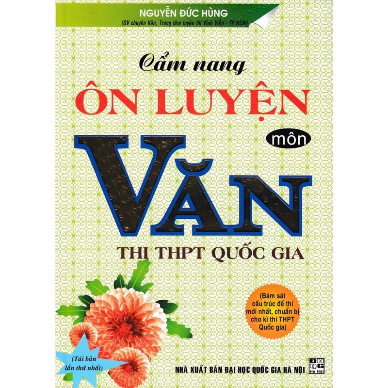 Sách - Cẩm Nang Ôn Luyện Môn Văn Thi THPT Quốc Gia