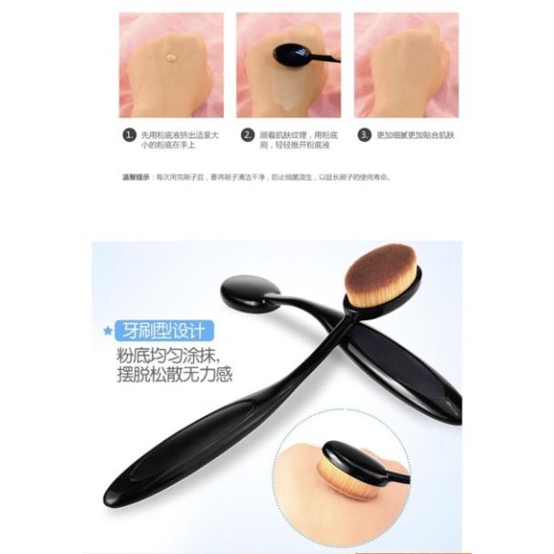 Bàn chải đánh kem nền, kem lót và BB cream | BigBuy360 - bigbuy360.vn