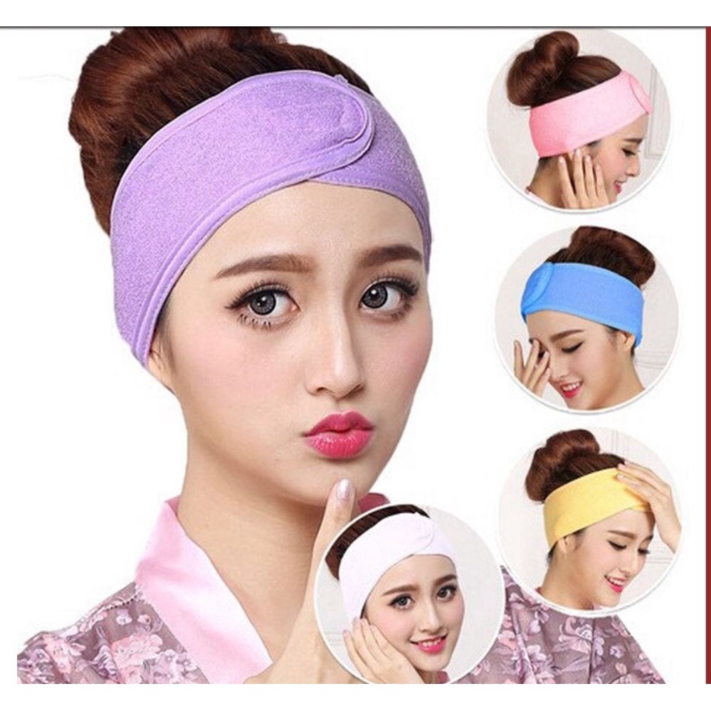 Băng đô vải cotton đa năng dùng spa và thẩm mỹ hàng việt nam bạn nhé