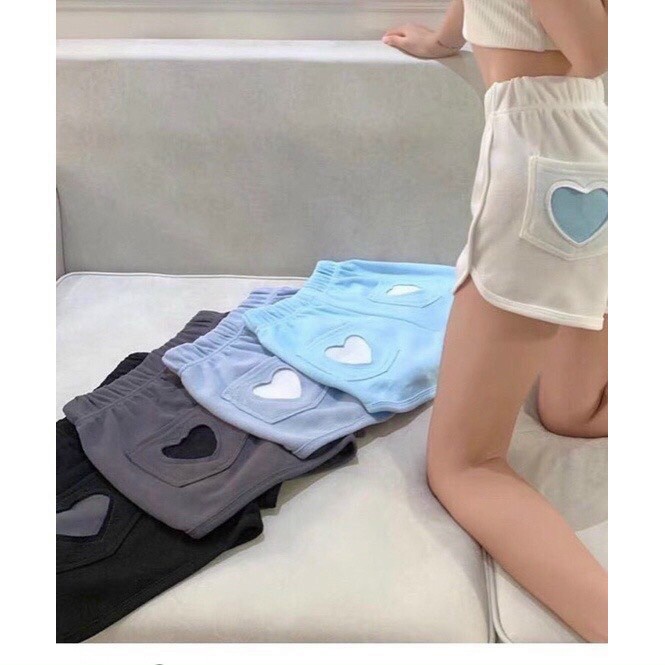 Quần Short Thun Mặc Nhà Uzzang Nhiều Mẫu Siêu Xinh
