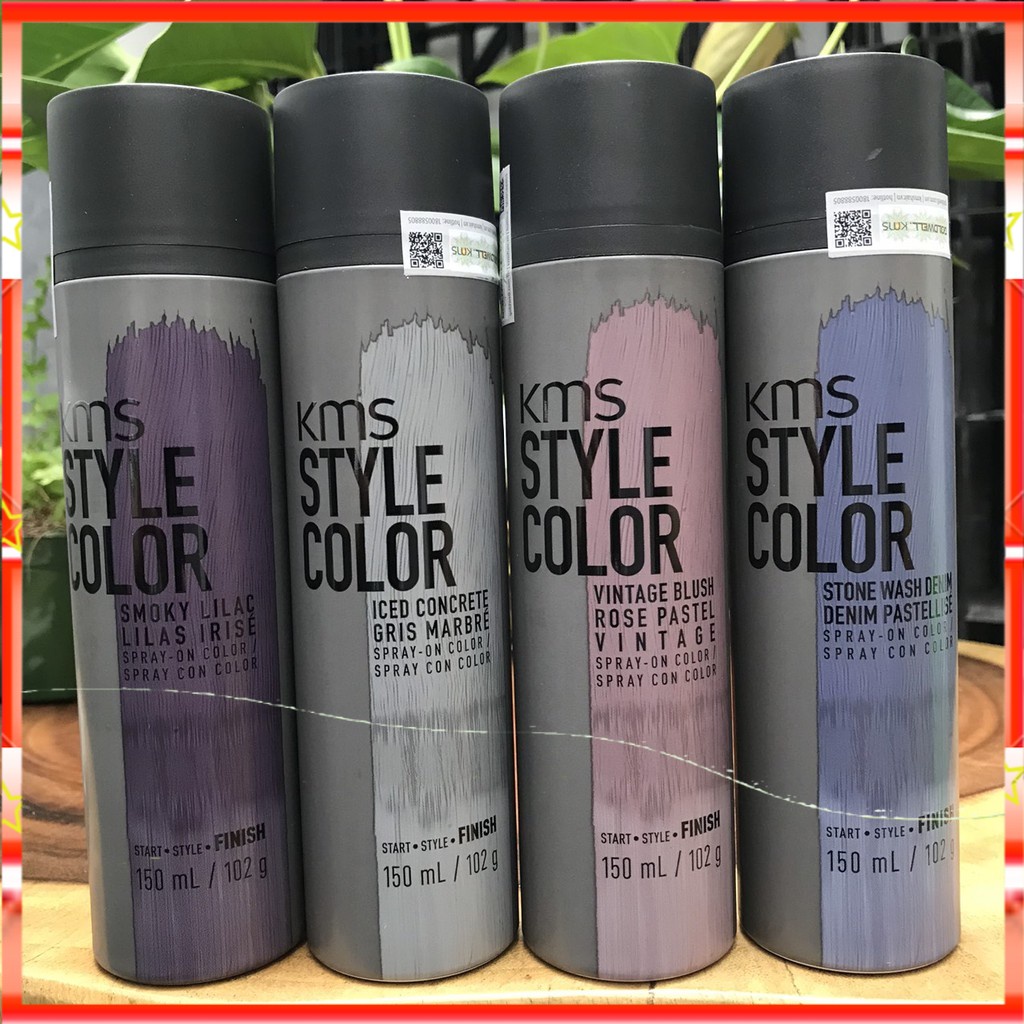 Màu nhuộm tóc dạng xịt Goldwell KMS Style Color 150ml