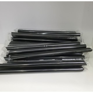 Ống hút nhựa bọc đen phi 8 , 12 lịch sự , cao cấp 110 ống , chiết khấu 25%