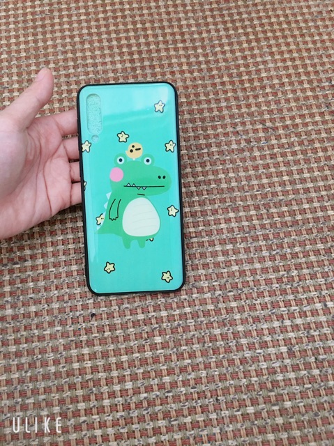 Ốp lưng thú Xinh sam sung A50 nền Xanh