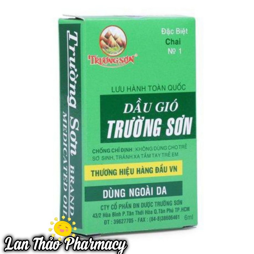 [6ML] DẦU GIÓ XANH TRƯỜNG SƠN CHÍNH HÃNG GIÁ SỈ